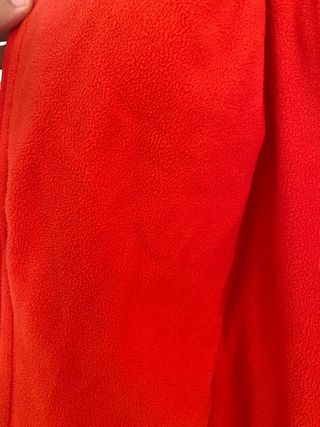 Chaqueta acolchada rojo