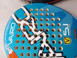 2 Palas de Pádel Vairo y Head + Funda para reparar