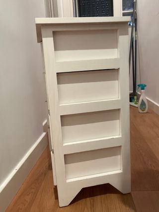 Mueble Auxiliar Blanco con Cajones