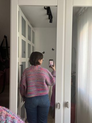 Chaqueta torera multicolor EDC