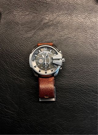 Reloj Diesel Cronógrafo Cuero Marrón