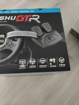 Volante Jinshu GTR para PS4, Xbox, PC