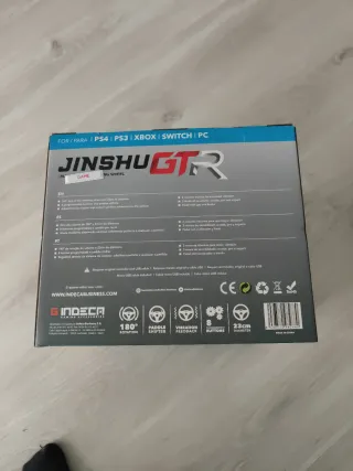 Volante Jinshu GTR para PS4, Xbox, PC