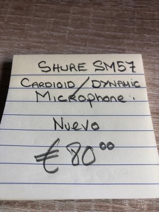 Micrófono Shure SM57