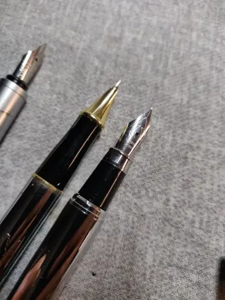 Lotto 3 penne stilografiche