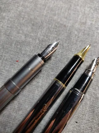 Lotto 3 penne stilografiche