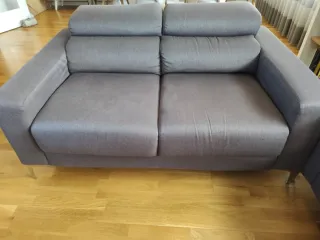 Sofás beige/marrón tela