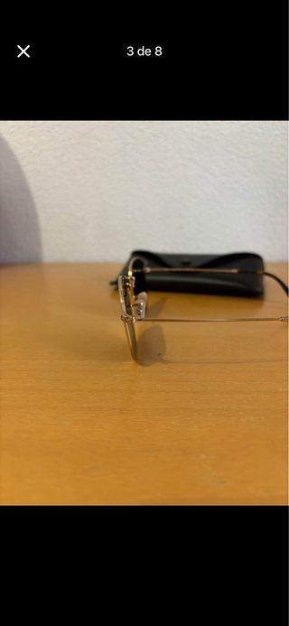 Gafas de Sol Ray-Ban Hexagonales Doradas