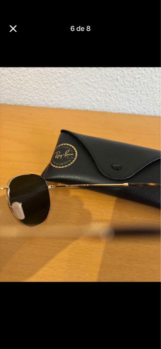 Gafas de Sol Ray-Ban Hexagonales Doradas