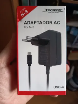 Cargador Rápido AC USB-C para Nintendo Switch