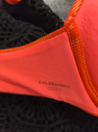 Bikini Calzedonia 2 piezas Talla 95 Naranja