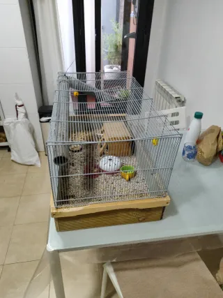 Jaula grande para roedores