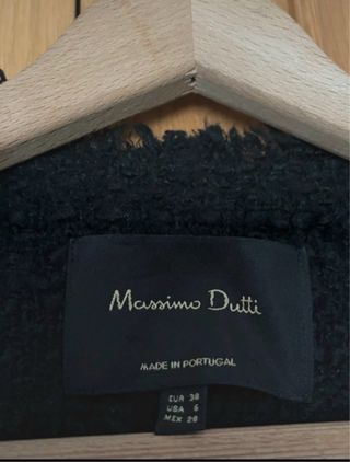 Chaqueta Massimo Dutti Negra