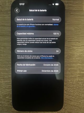 iPhone 17 Pro Max 256GB – Azul – Como Nuevo Vendo