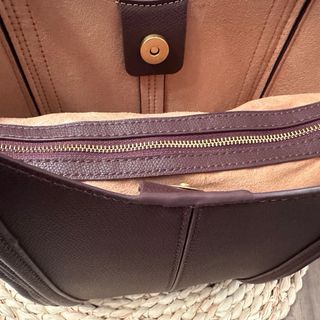 Bolso Zara Burdeos Mujer