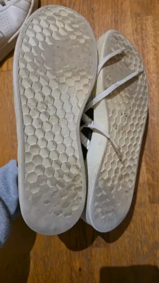 Zapatillas Adidas rayas azules