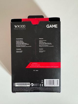 Webcam GAME WX300 2K Autofocus