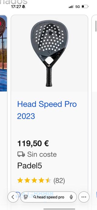 Pala de pádel HEAD Speed Pro