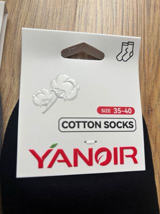 8 pares calcetines Algodón Talla 35-40