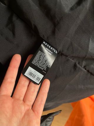 Chaqueta acolchada Reserved Hombre Negra