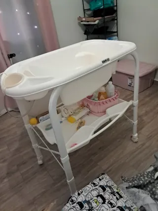 Bañera cambiador bebé