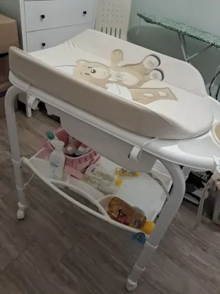 Bañera cambiador bebé