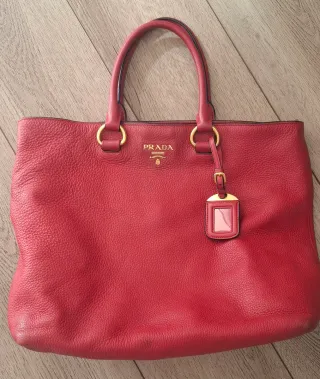 Borsa Prada Pelle Rossa