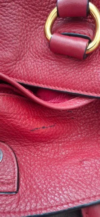 Borsa Prada Pelle Rossa