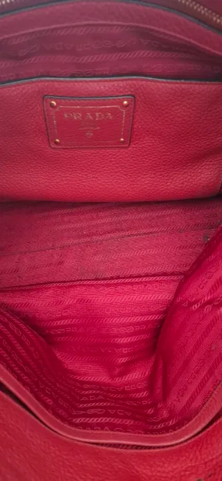 Borsa Prada Pelle Rossa