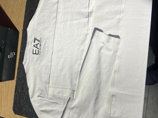Maglia EA7 Emporio Armani Uomo Bianca Originale