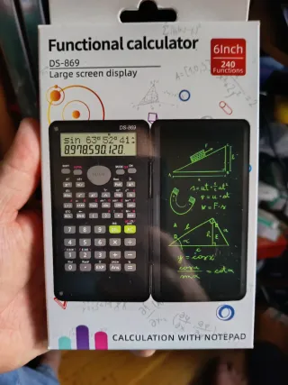 Calculadora Científica DS-869 6 Pulgadas