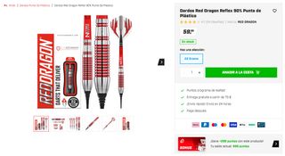 Dardos Red Dragon Reflex 22gr