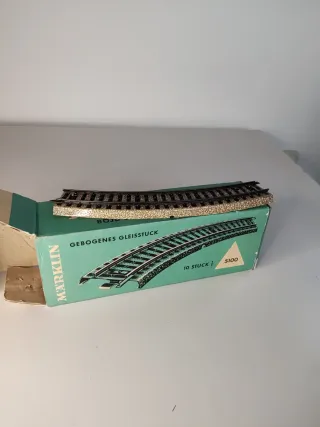 Vía curva Märklin H0