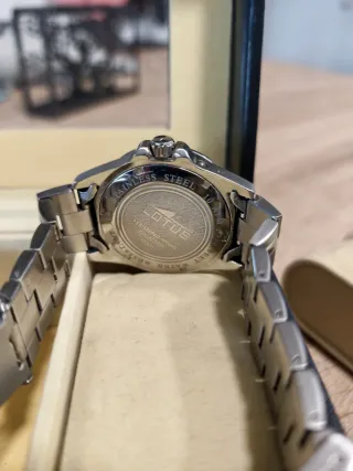 Reloj Lotus Plata Hombre Multifunción