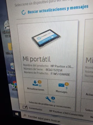 HP Pavilion x360 Táctil Convertible 360º