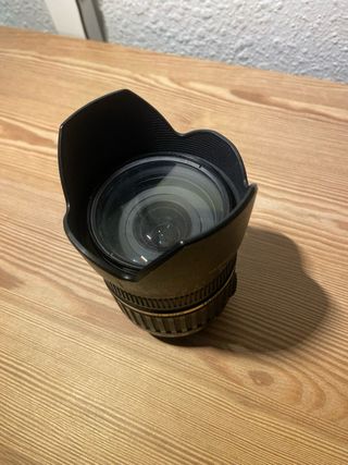 Objetivo Tamron 18-200mm + Funda