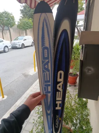 Esquís Head Carve y Botas