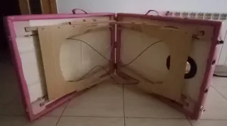 Camilla plegable para hacer masajes