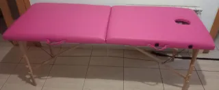 Camilla plegable para hacer masajes