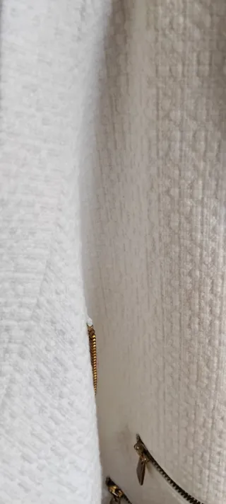 Cazadora Zara mujer ,color blanco roto