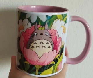 Tazza Studio Ghibli Totoro Fiori