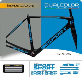 Juego de 15 adhesivos adhesivos para cuadro de bic