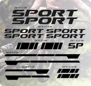 Juego de 15 adhesivos adhesivos para cuadro de bic