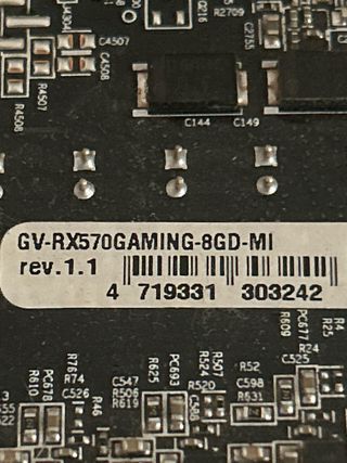 RX 570 8GB Tarjeta Gráfica Gaming