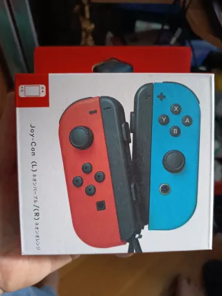 Joy-Con Nintendo Switch Neón Morado/Naranja
