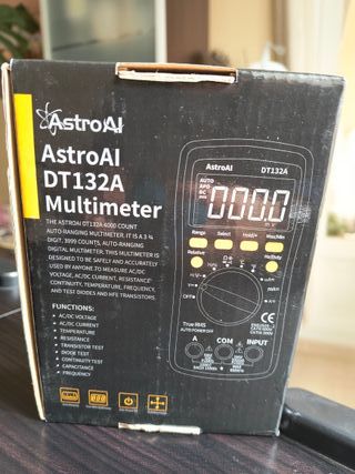 Multímetro Digital AstroAI DT132A - ¡Nuevo!