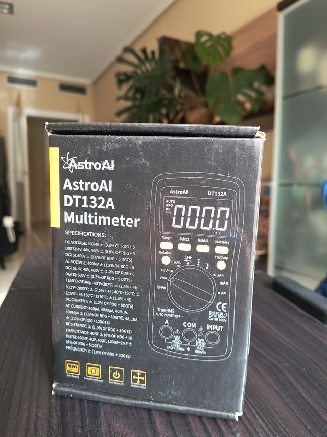 Multímetro Digital AstroAI DT132A - ¡Nuevo!