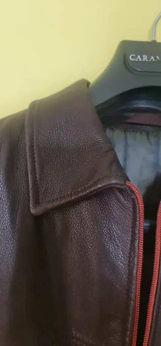 Chaqueta de piel Caramelo hombre
