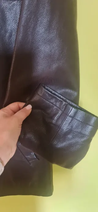 Chaqueta de piel Caramelo hombre