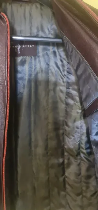 Chaqueta de piel Caramelo hombre